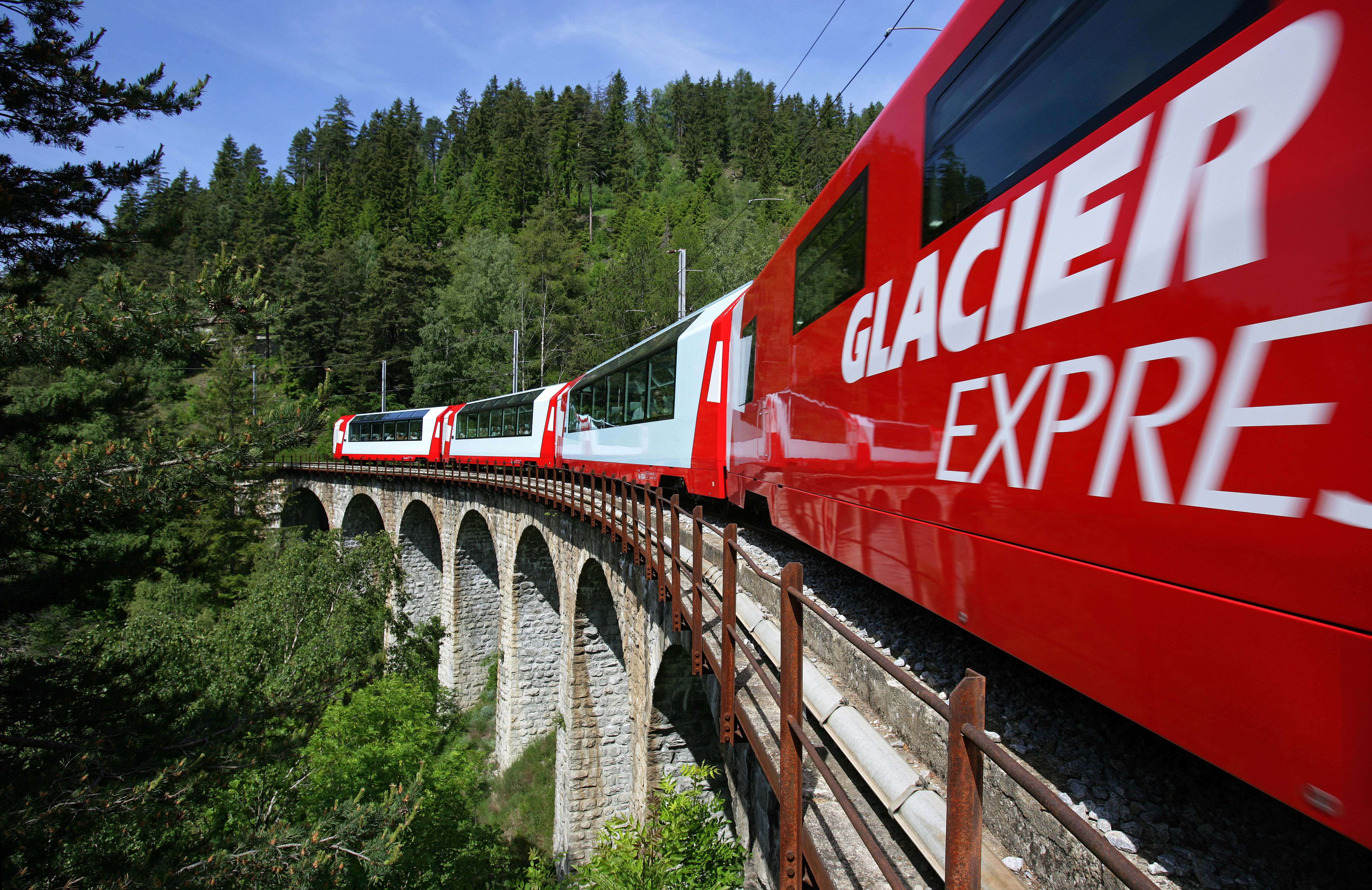 swiss railway journeys glacier express