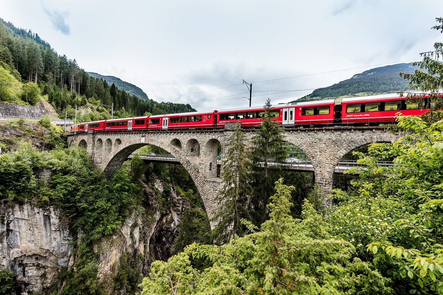 alps train tour