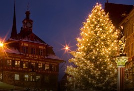 Swiss Holiday lighting