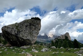 Rocks in the Dolomites