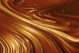Luscious chocolate swirls