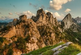 Ridge of Italian Dolomites