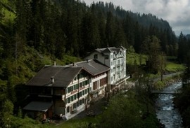 Swiss mountain hotel