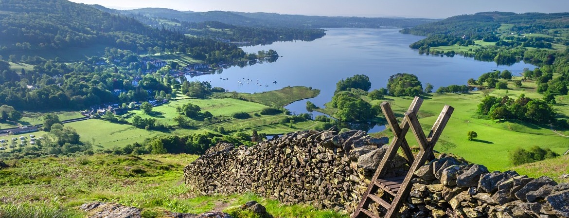 Windermere in Lake District National Park