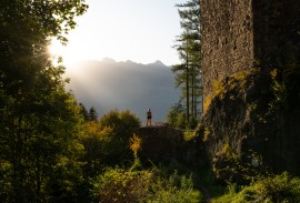 Schalun Castle in Vaduz -- Copyright Kevin Wildhaber, Liechtenstein Marketing