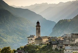 Soglio Church | Photo courtesy Switzerland Tourism