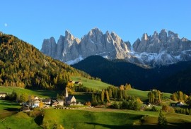 A Village in the Dolomites