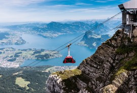 Mt. Pilatus cable car - Lucerne