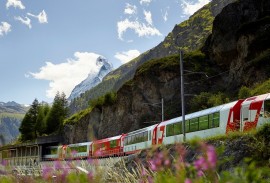 Glacier Express before Zermatt