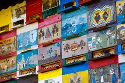 Slovenia beehive panels