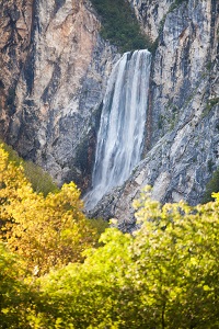 Boka Waterfalls Slovenia
