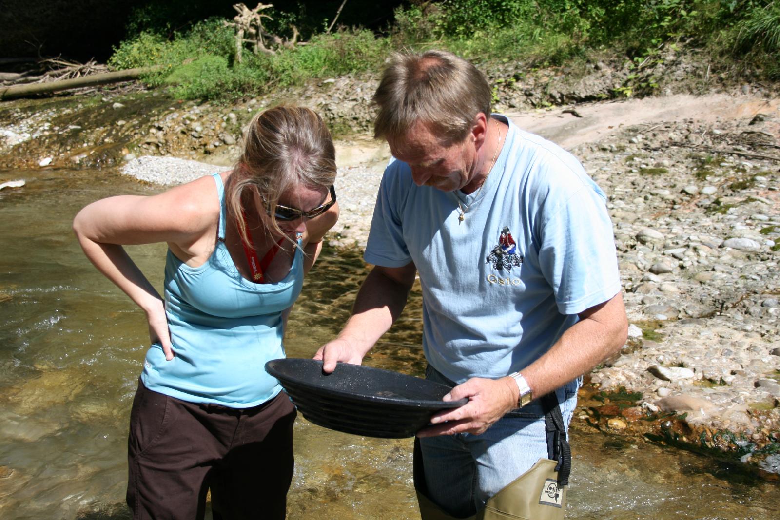 Panning for Gold in Switzerland