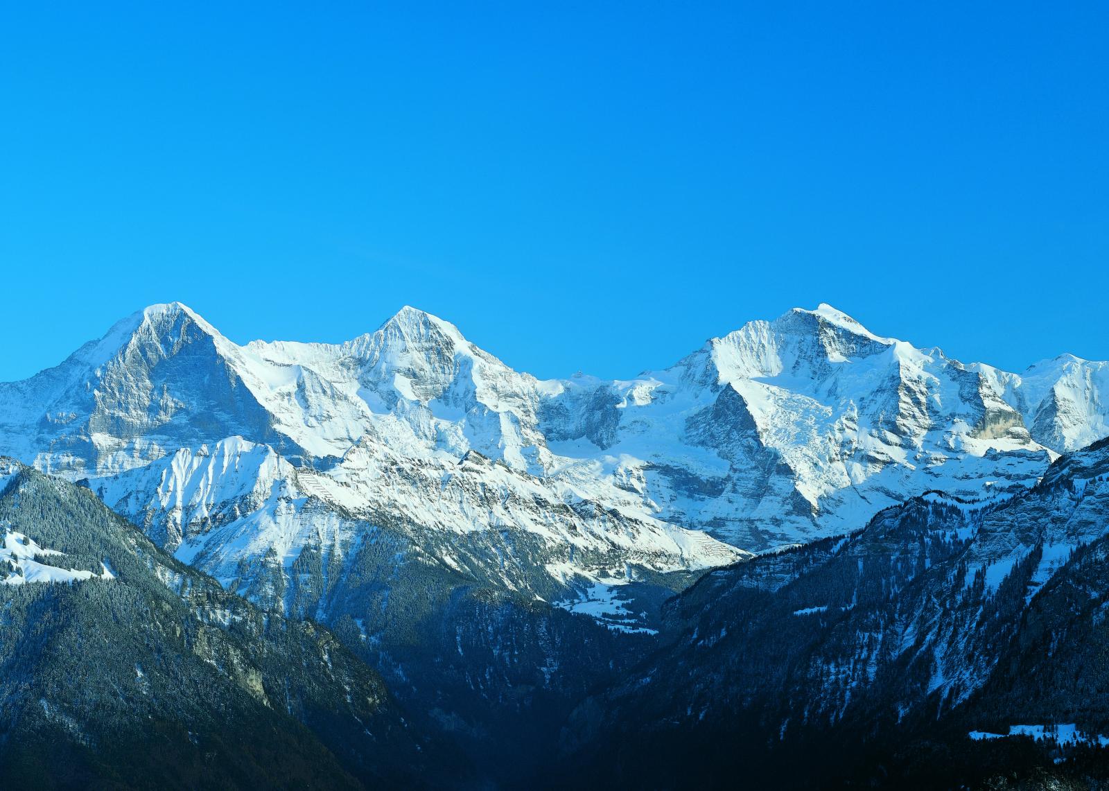 Hiking in the Swiss Alps