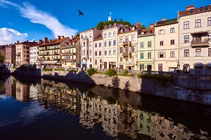 River in Ljubljana