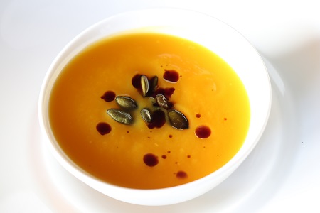 Pumpkin soup Slovenian cuisine