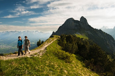 hikers in Appenzell
